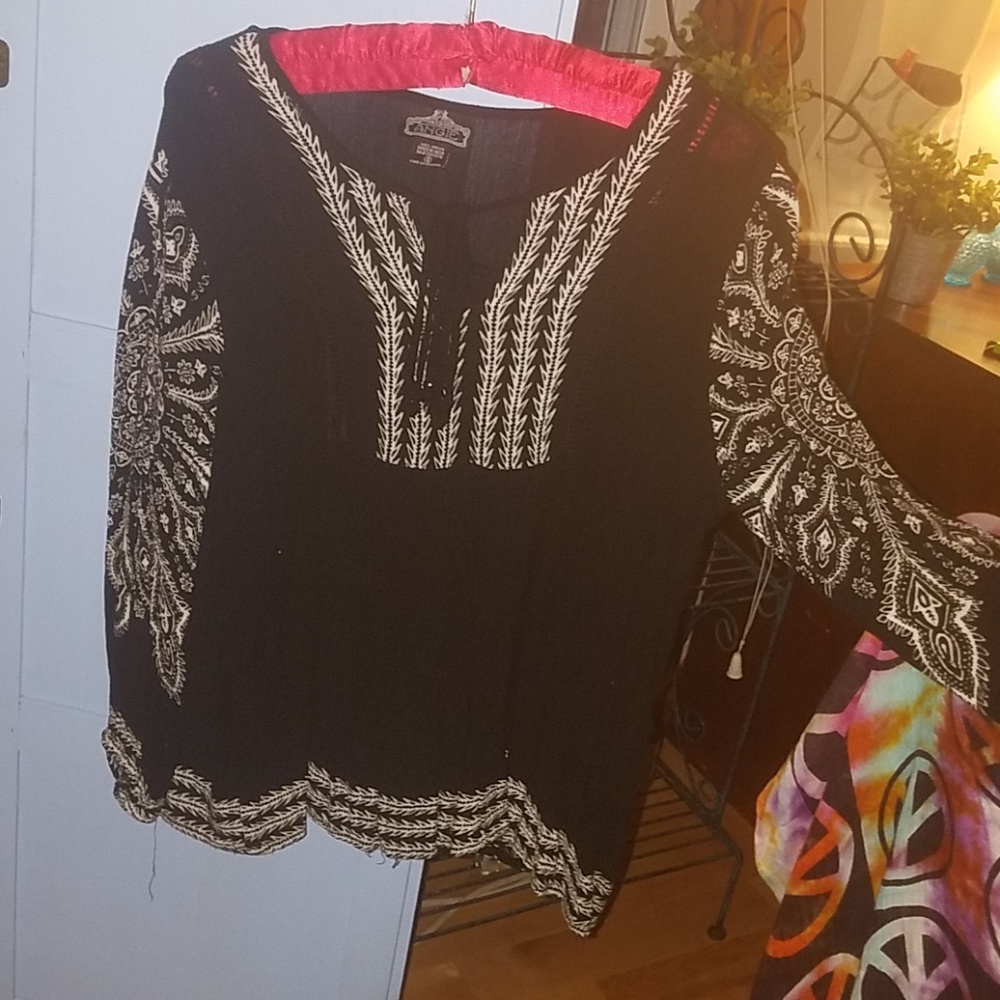 Blouse type long sleeve